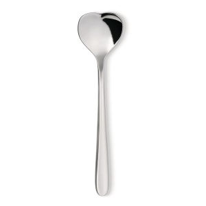 Alessi Big Love Набор из 4-х кофейных ложек, длина - 10 см, полированная сталь