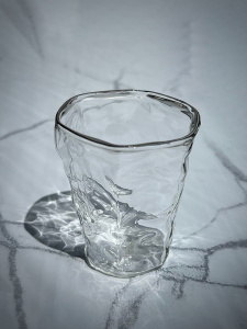 Seletti Classics on Acid Стеклянный стакан Venice, размеры: 7,1х7,1х9 см, цвет - прозрачный