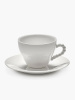 Serax Les Objets Mouleversants Фарфоровая чайная пара, размеры: 14,2х14,2х6,8h см, цвет - белый