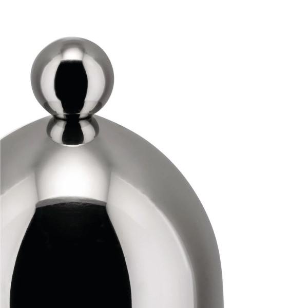 Alessi Sugar Металлическая сахарница, размеры: 6,8х6,8х15,3h см, объем - 265 мл, полированная сталь