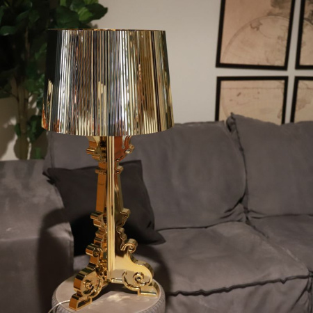 Kartell Bourgie Настольная лампа, 37*37*68h см, золотой