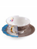 Seletti Hybrid Фарфоровая чайная пара Kerma, 10,5х10,8х5,7 см, цвет - белый, коричневый, синий