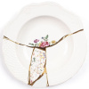 Seletti Kintsugi Тарелка для супа, диаметр - 22 см, цвет - белый, красный, золотой