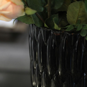 Jelly Ваза из полиметалакрилата, размеры: 23.5x23.5x25 см, цвет - дымчатый прозрачный