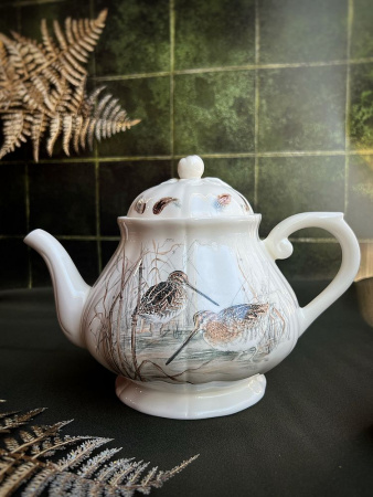 Gien Sologne Заварочный чайник, объем - 1,1 л, цвет - белый, коричневый