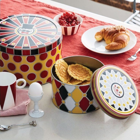 Alessi Circus Набор из 3-х металлических коробок для хранения