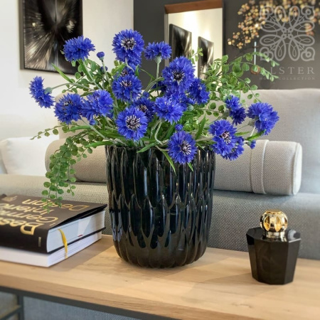 Jelly Ваза из полиметалакрилата, размеры: 23.5x23.5x25 см, цвет - дымчатый прозрачный