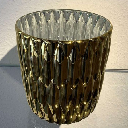 Kartell Jelly Ваза, 25 см, золотой (уцененный товар)