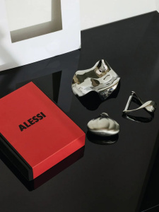 Alessi Кулинарный набор: овощечистка, стальное 
