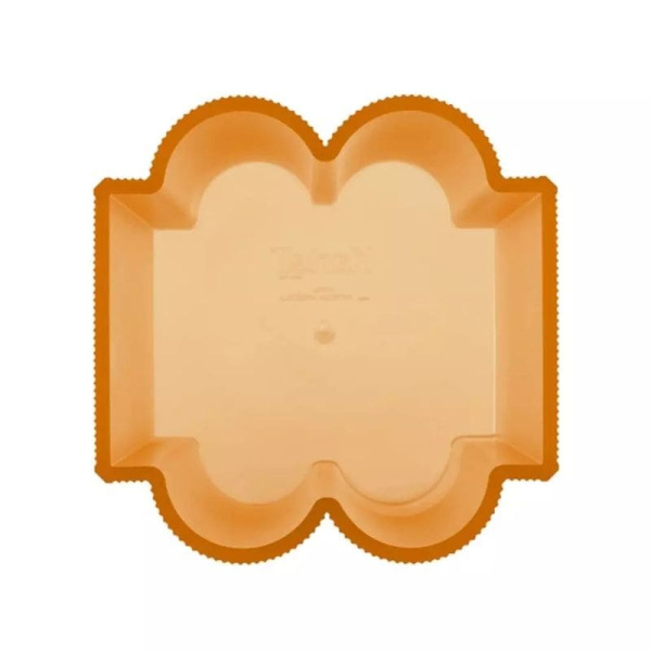 Kartell Okra Ваза из переработанного полиметалакрилата, размеры: 18х18х24h см, цвет - оранжевый