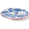 Seletti Classics on Acid Тарелка для основного блюда Blue Chinoiserie, диаметр - 28 см, белый, синий