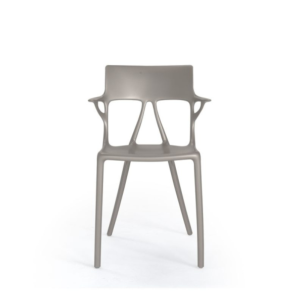 Kartell A.I. Chair Стул, размеры: 54х53х81 см, цвет - серо-бежевый