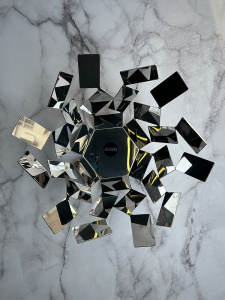 Alessi Fruit Holder Металлическое блюдо для фруктов, размеры: 27,3х27,3х13h см, сталь