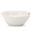 Seletti Kintsugi Салатник, 19x19x7,2см, белый/разноцветный/золотой