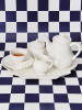 Serax Les Objets Mouleversants Фарфоровый поднос, размеры: 36,6х26,5х2,8h см, цвет - белый