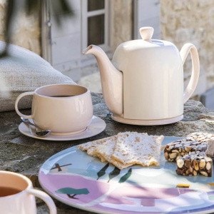 Degrenne Cafeterie Empileo Чайная пара, объем - 390 мл, цвет - розовый