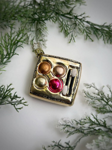 Inge Glas Стеклянная елочная игрушка Тени, размер - 9 см