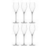 Zalto Denk Art Champagne Набор из 6 бокалов для шампанского, 24 см, 220 мл, прозрачный