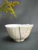 Seletti Kintsugi Фарфоровая пиала, диаметр - 11,5 см, цвет - белый, красный, золотой