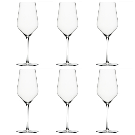 Zalto Denk Art White Wine Набор из 6 стеклянных бокалов для белого вина, 23 см, 400 мл, прозрачный