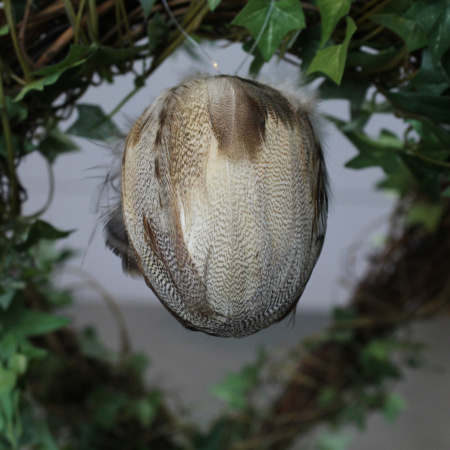 Sia Пасхальное яйцо в перьях (тип 3), 8 см