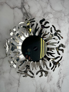 Alessi Mediterraneo Металлическое блюдо для фруктов, размеры: 29х29х10,8h см, полированная сталь