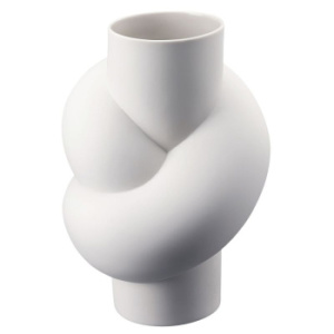 Rosenthal Node Фарфоровая ваза, размеры: 18х18х25,5 см, цвет - White (белый)