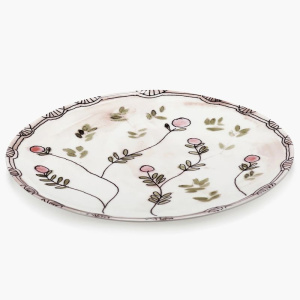 Serax Marni Midnight Flowers Набор из 2-х сервировочных тарелок с рисунком Mirtillo Nude MF, 31 см