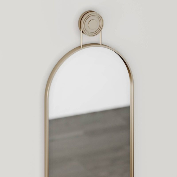 KOZA HOME Soft Geometry Зеркало с подсветкой, размеры: 50х3х197h см, цвет - латунь
