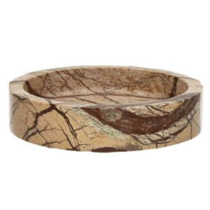 Pomax Marmar Мраморный подсвечник для 1 свечи, 12,5х12,5х2,5 см, цвет - розовый