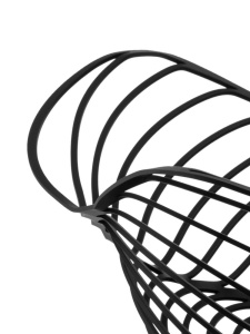 Alessi Trinity Металлическая миска для подачи фруктов, овощей, сладостей, размеры: 26х26х12h см