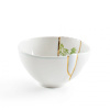 Seletti Kintsugi Фарфоровая пиала, диаметр - 11,5 см, цвет - белый, зеленый, золотой