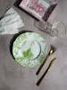 Bernardaud Tout Paris Десертная тарелка, диаметр - 21 см, цвет - белый, зеленый