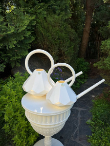 Garden Glory Лейка для полива, объем - 4 л, размеры: 42х32h см, цвет - жемчужный (Pearl)