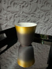 Degrenne Illusions Фарфоровый стакан для чая или кофе, меняющий цвет, объем - 250 мл, золотой