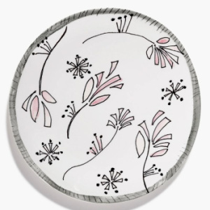 Serax Marni Midnight Flowers Набор из 2-х обеденных тарелок с рисунком Fiore Rosa MF, 28 см