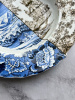 Seletti Hybrid Тарелка для супа Sofronia, диаметр - 25,4 см, белый, синий, коричневый