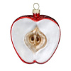 Inge Glas Magic Стеклянная елочная игрушка Яблоко, размер - 10 см