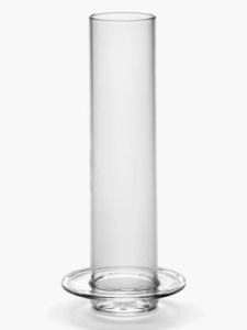 Serax Glass Towers Средняя стеклянная ваза, размеры: 10,8х5,9х27,5h см, цвет - прозрачный