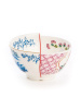 Seletti Hybrid Фарфоровая пиала Cloe, размеры: 10,5х10,5х5,7 см, цвет - белый, синий, розовый