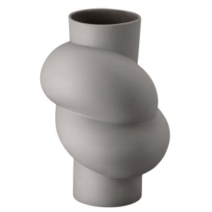Rosenthal Node Фарфоровая ваза, размеры: 18х18х25,5 см, цвет - Lava (серый)