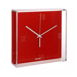 Kartell Tic&Tac Настенные часы, 30 см, красный