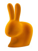 Qeeboo Rabbit XS Декоартивная статуэтка Заяц, размеры: 20 x 11 x h 22,5 см, цвет - желтый бархатный