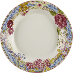 Gien Millefleurs Тарелка для супа, диаметр - 23 см, цвет - белый, разноцветный
