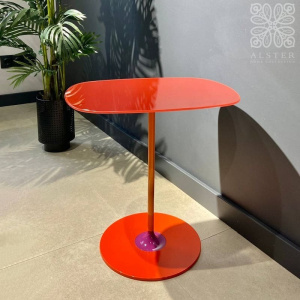 Kartell Thierry Журнальный столик, 33х50х50h см, красный