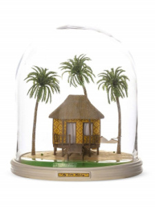 Seletti My Little Настольная лампа Holiday с куполом, размеры: 25,5х25,5х26,8h см