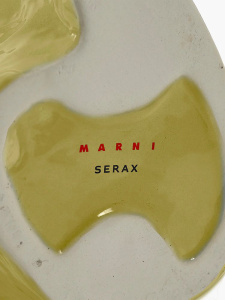 Serax MARNI Owl S Маленькая ваза Сова, размеры: 16,5х15,5х23h см, цвет - желтый