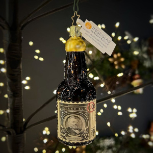 Inge Glas Стеклянная елочная игрушка Исландский Ром, размер - 11 см