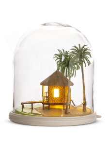 Seletti My Little Настольная лампа Holiday с куполом, размеры: 25,5х25,5х26,8h см