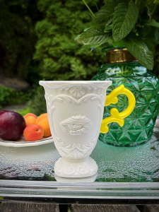 Seletti I-Wares Фарфоровая кружка, размеры: 10х10х11,5h см, цвет - белый, желтый